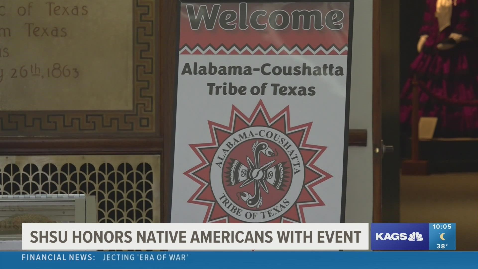 The Sam Houston Memorial Museum honored the tribe during Native American Heritage Month by putting many aspects of their culture on display.