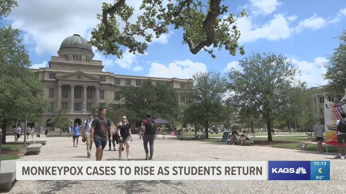 Monkeypox could be on the rise with Texas A&M students back on campus