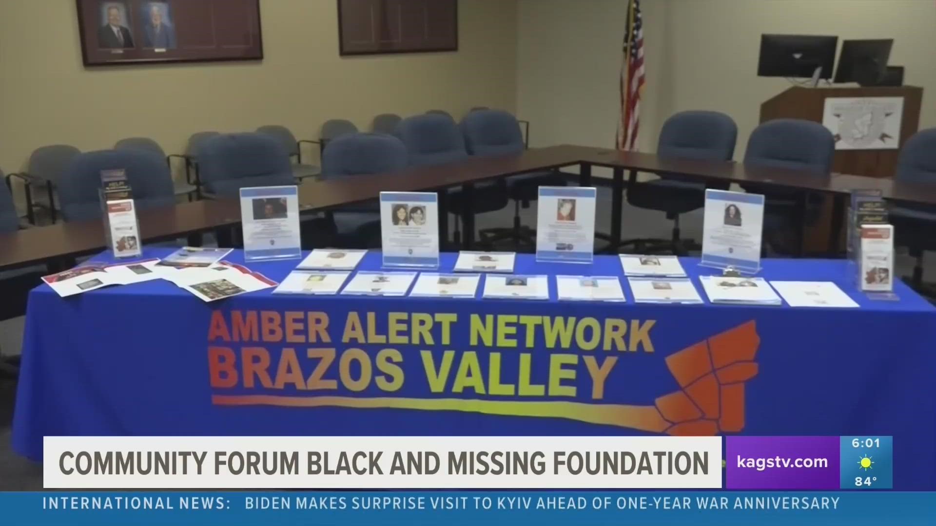 The Virtual Community Forum will be held on Tuesday, Feb. 21, and will feature the nationally recognized co-founders of the Black and Missing Foundation.