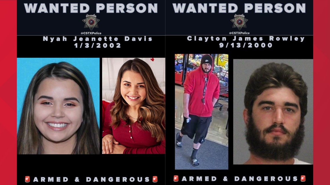 College Station PD looking for armed and dangerous man, woman | kagstv.com