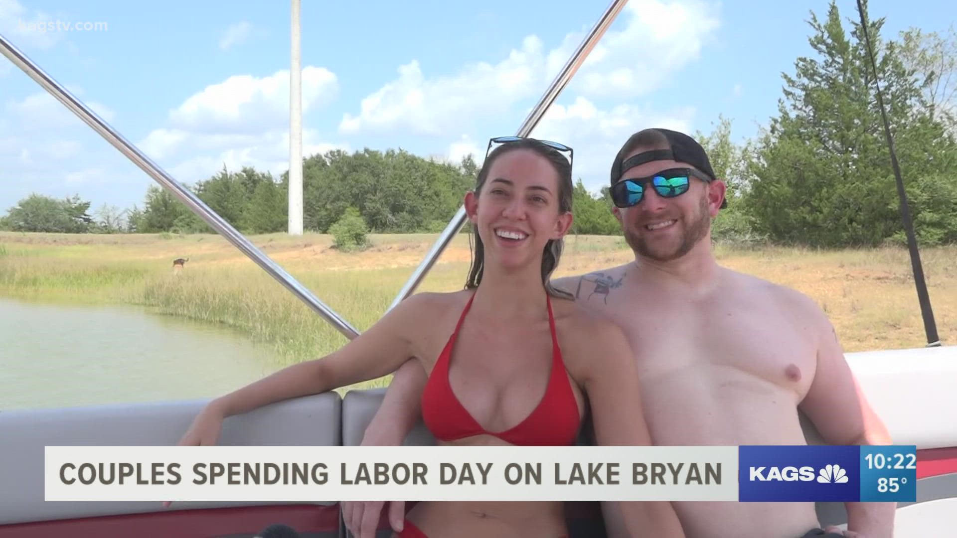 People from all over the Brazos Valley enjoyed spending their Labor Day near the water.