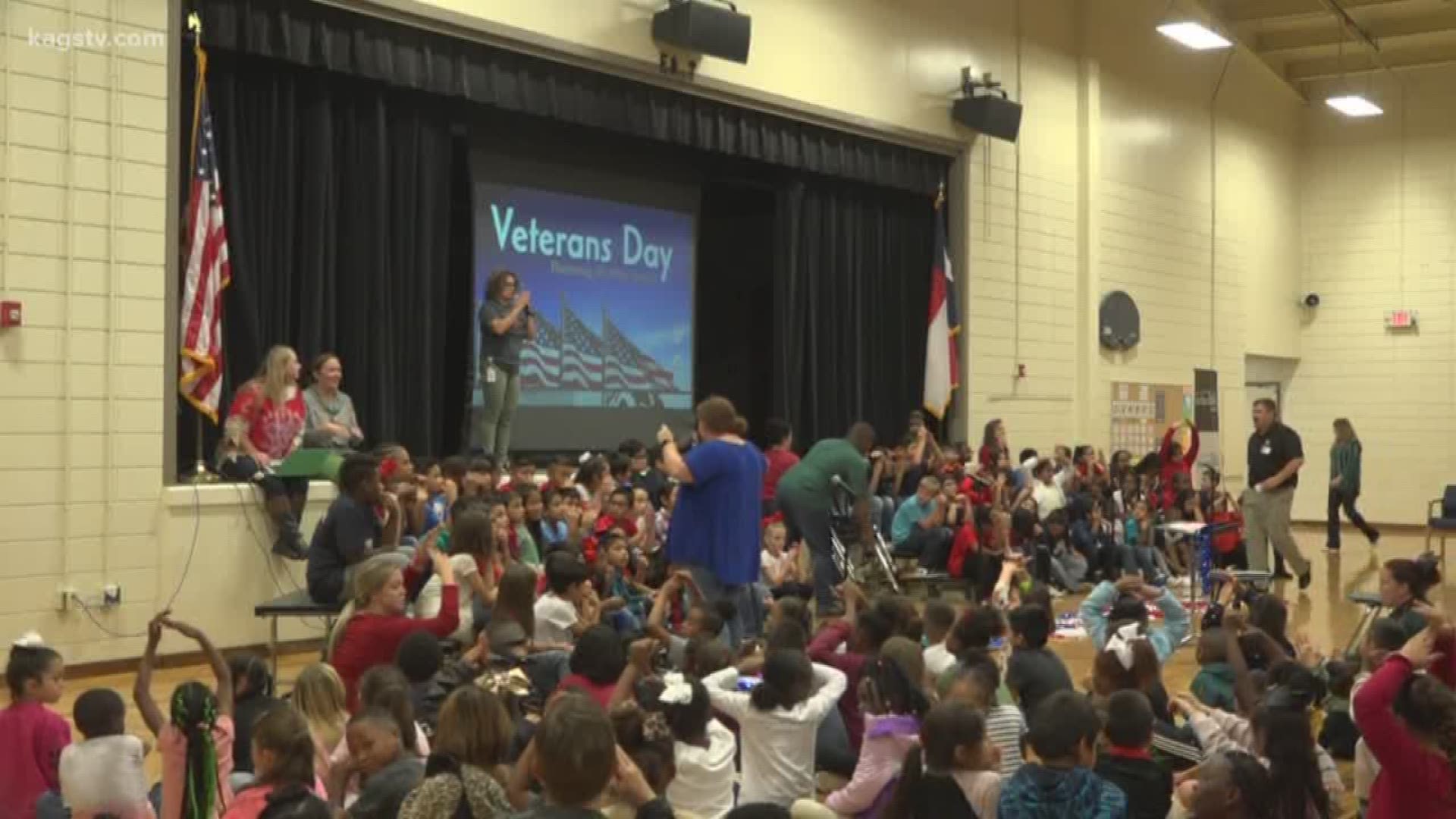 The virtual race and Take a Vet to School Day program were open to schools across the nation.
