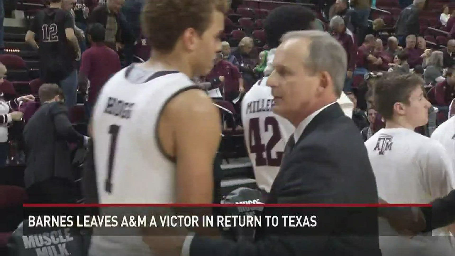 Rick Barnes loves competing against A&M.
