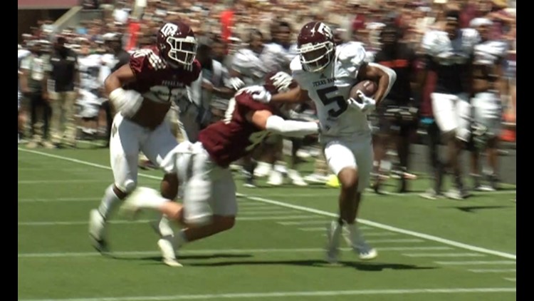 Aggies wrap up spring practice with Maroon & White Game