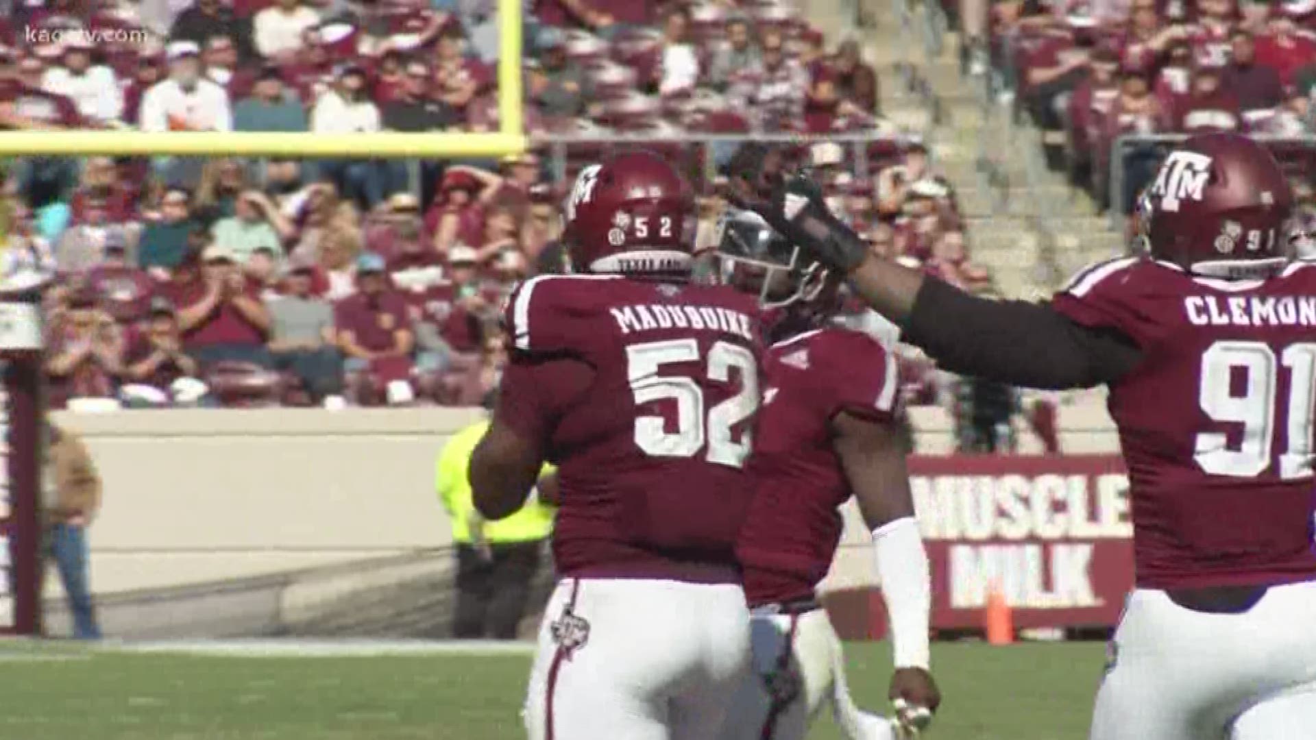 Texas A&M defensive lineman Justin Madubuike drafted by Baltimore