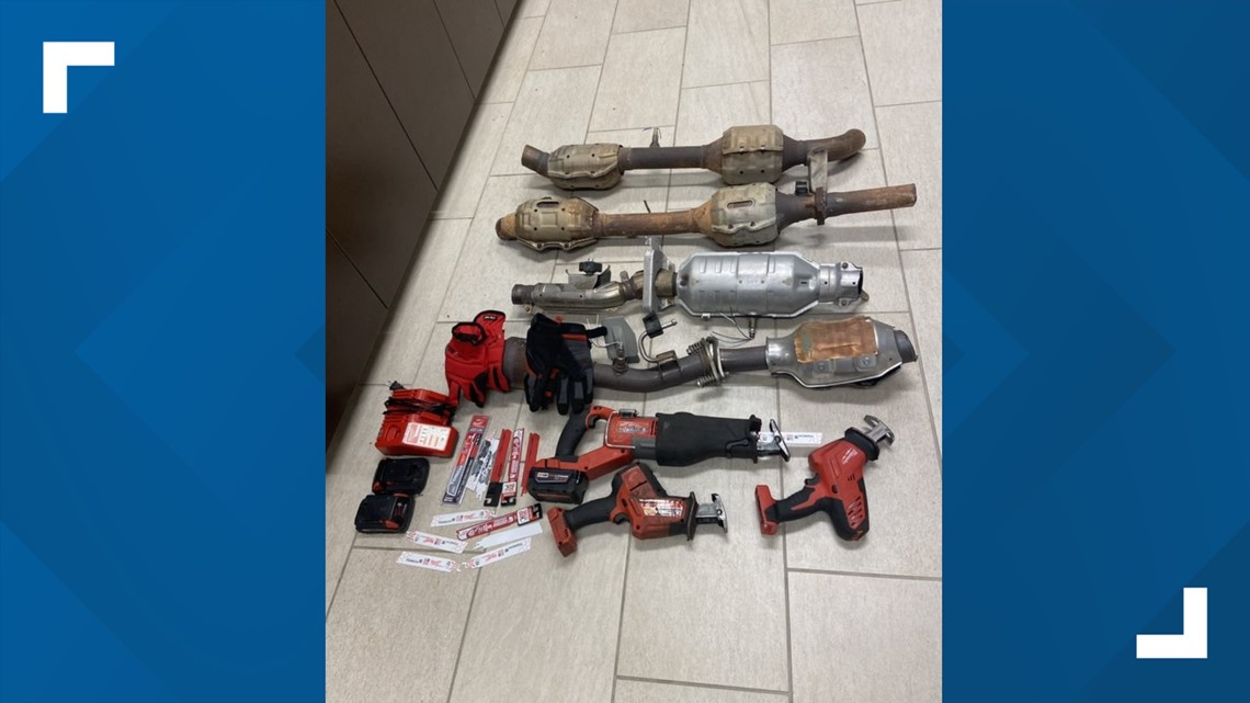 Three men arrested in catalytic converter theft attempt | kagstv.com