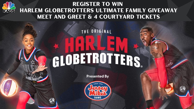 Enter to win tickets to the Harlem Globetrotters