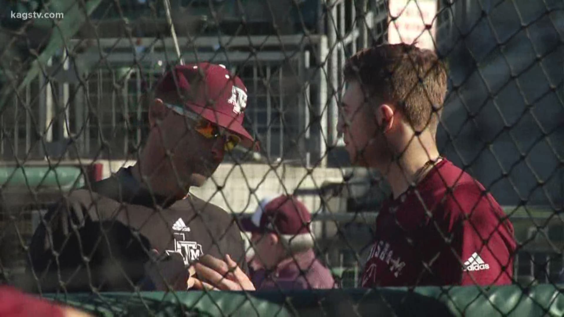 What a perfect day in Aggieland for the Texas A&M baseball team to hold its first practice leading up to the 2020 season.