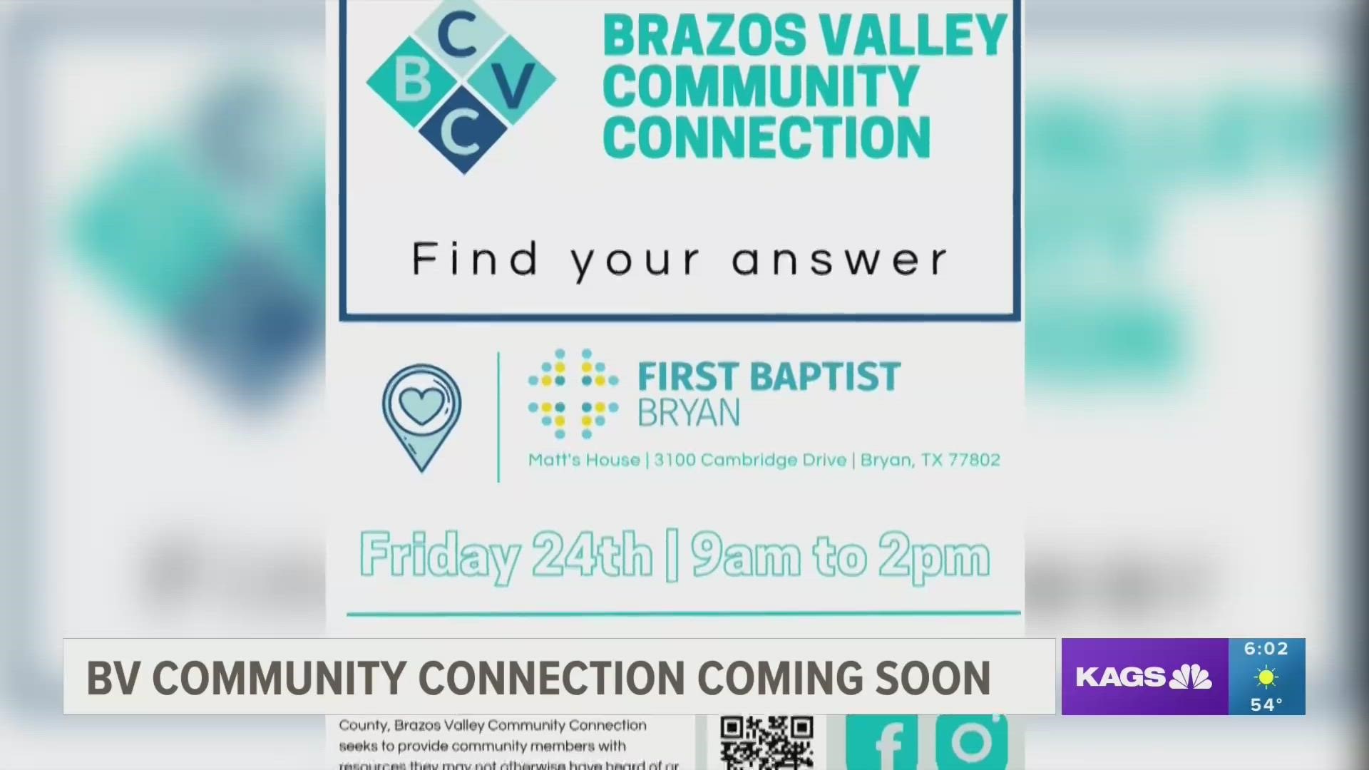 The event will be held on Feb. 24 at First Baptist Church in Bryan.