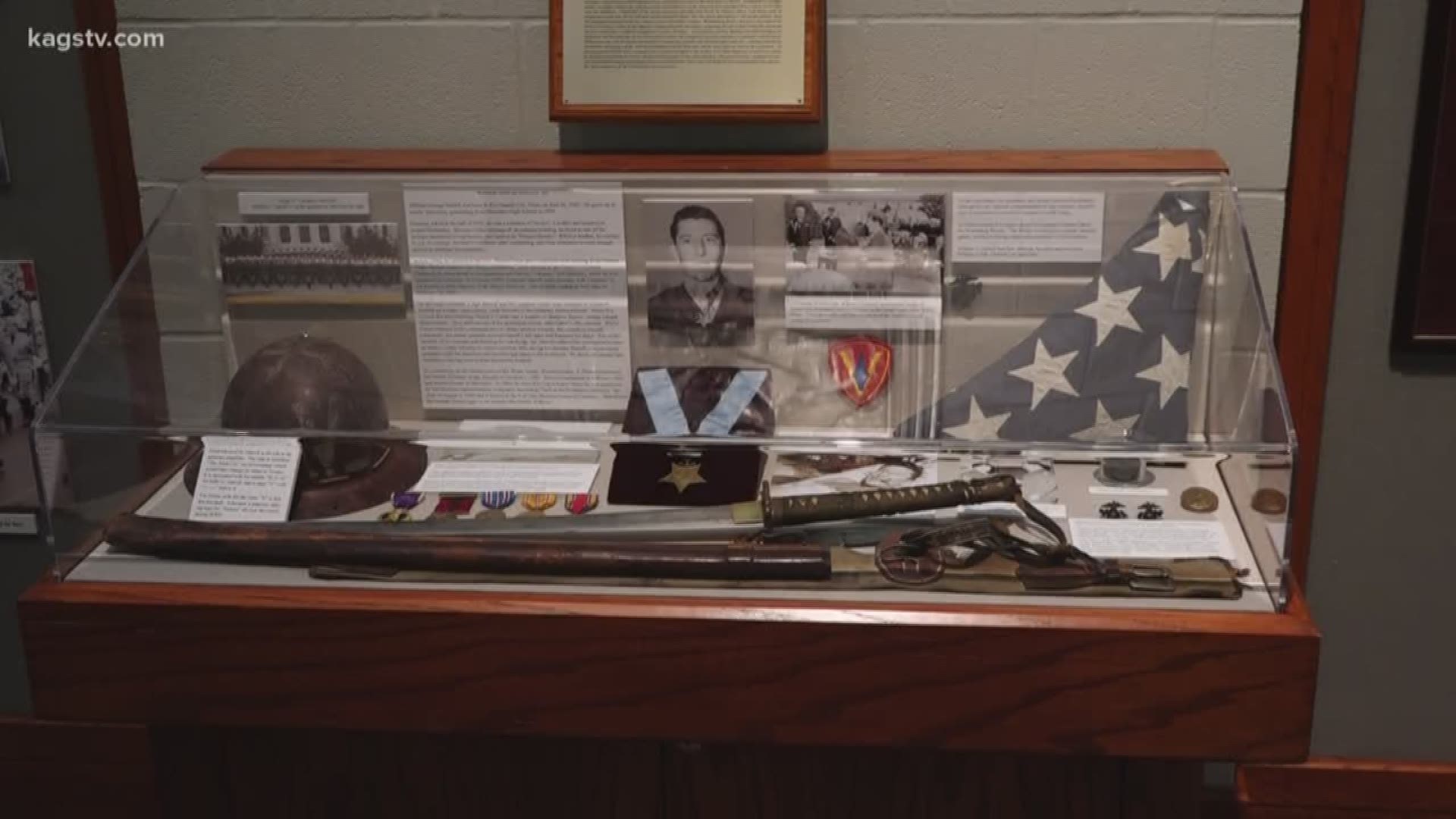 The Medal of Honor exhibit at the Sanders Corps of Cadets Center is home to seven Medals of Honor.