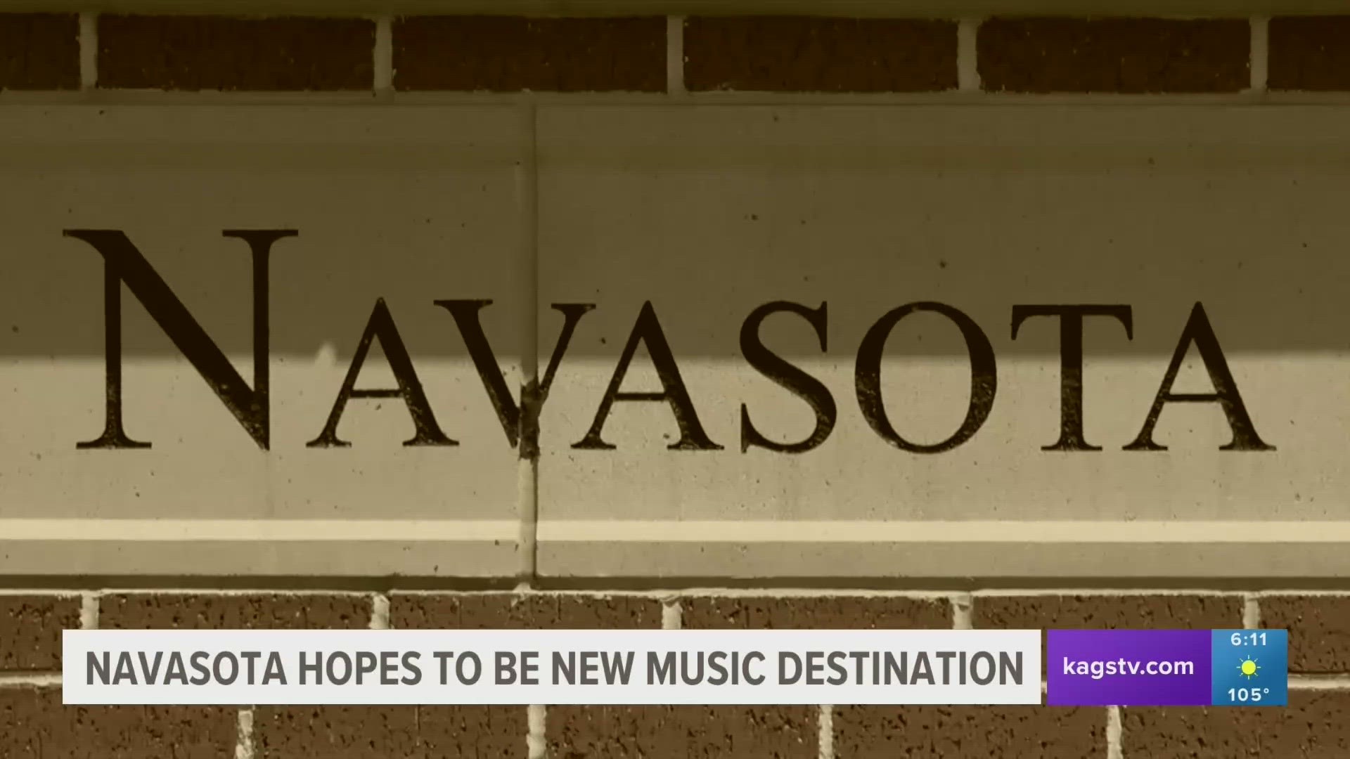 The City of Navasota is hoping to achieve a Music Friendly Community distinction to bring more achievements to the area.