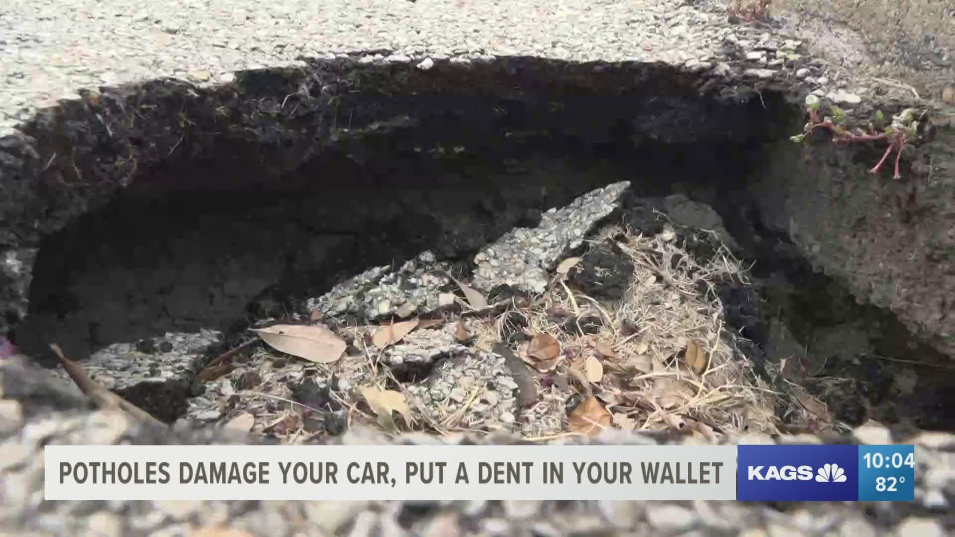 If you hit a pothole, immediately go and get your vehicle checked.