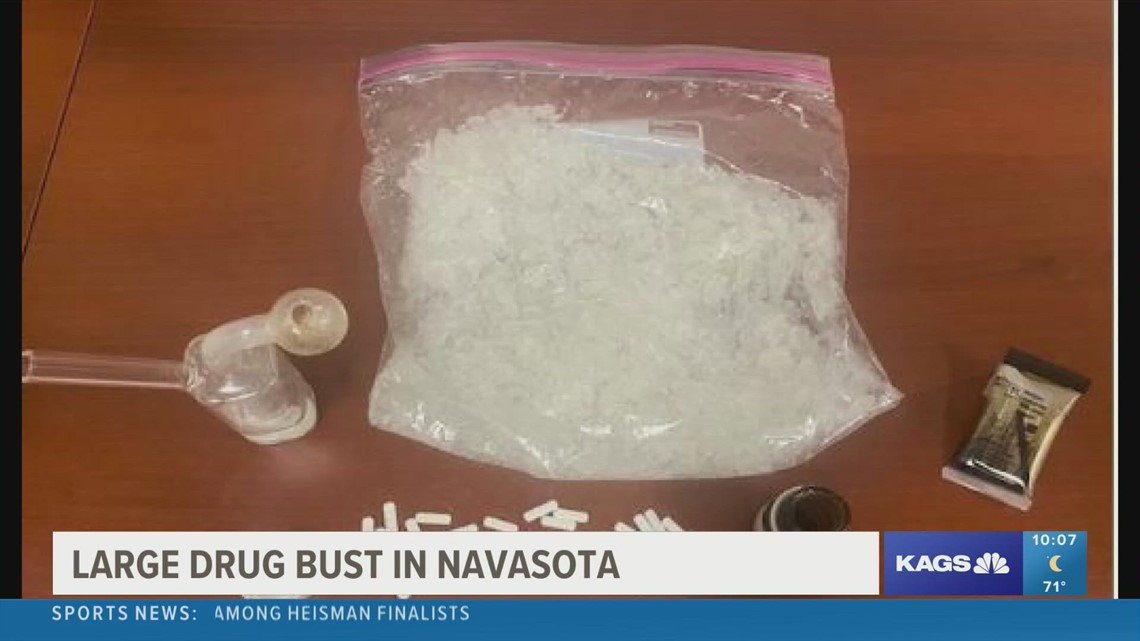 Navasota PD discover meth, other drugs in Dec. 5 traffic stop