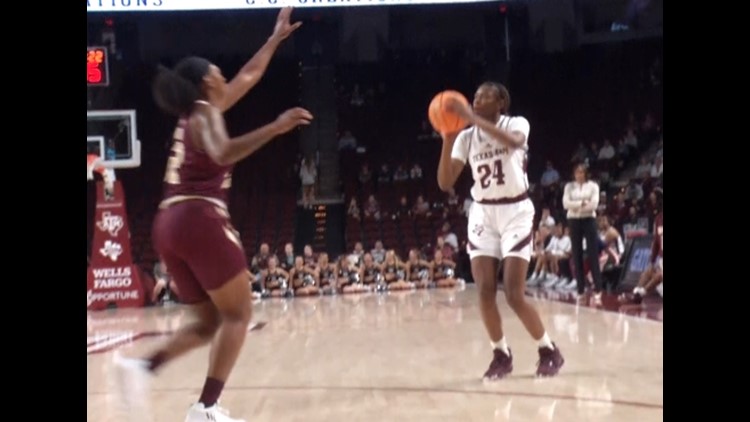 A&M women's basketball drops second straight game after falling to Kansas