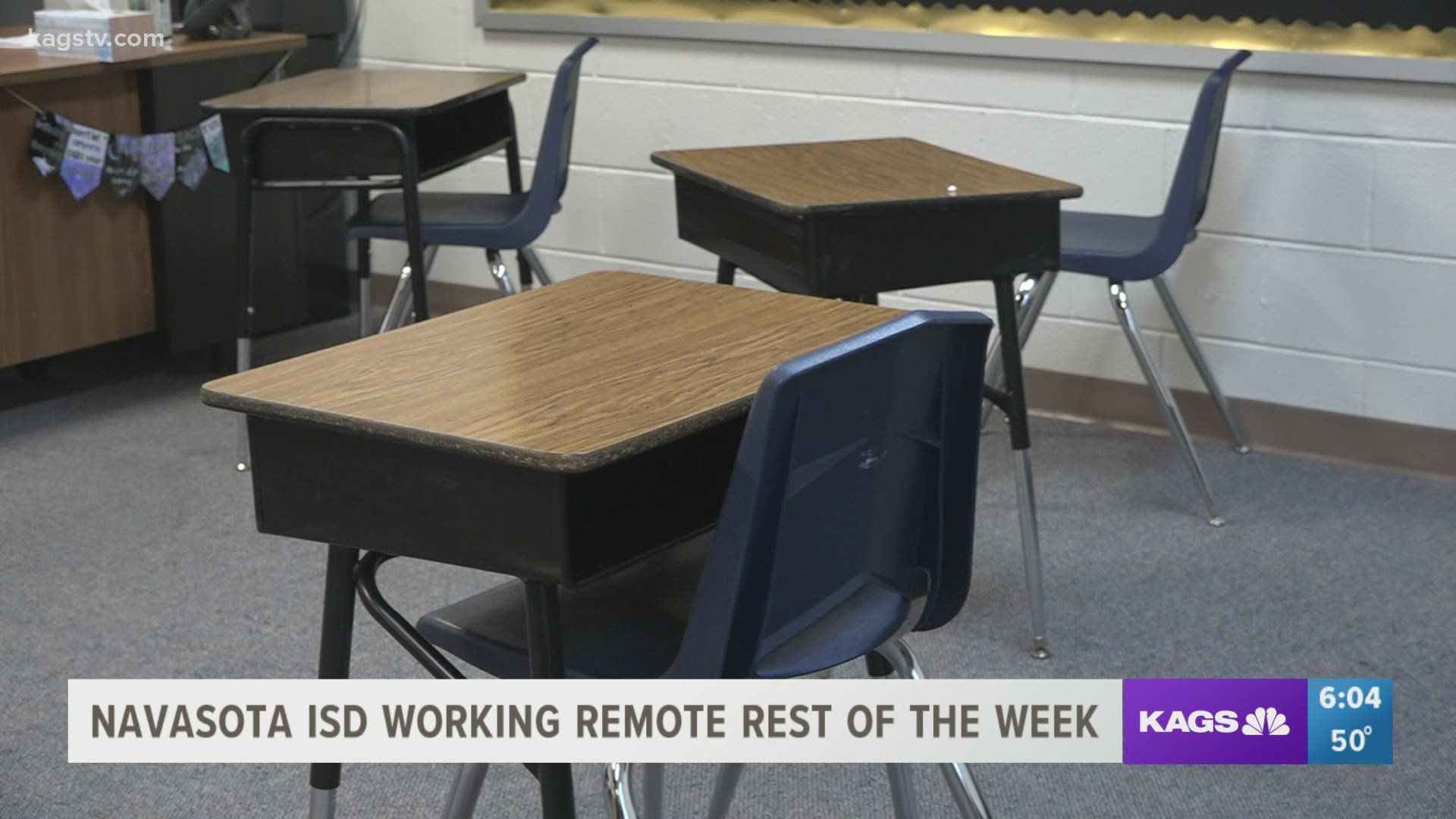 Students in Navasota ISD will work remote Dec. 14 - Dec. 18. Families with questions are asked to contact their student's school or teacher.