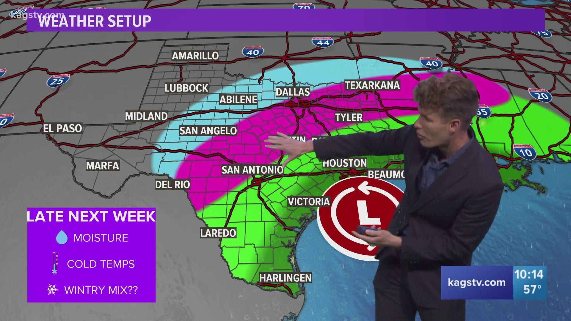 Winter is about to make a major comeback in Texas. Arctic air and wintry weather possible next week.