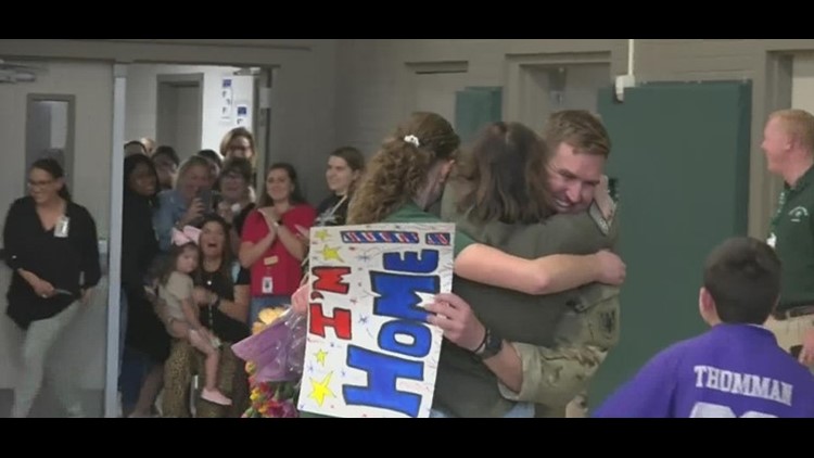 A Bryan ISD principal and her family got surprise of a lifetime