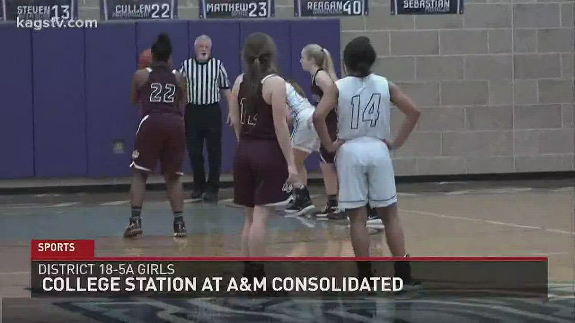 College Station defeated A&M Consolidated 59-55 on Tuesday night.