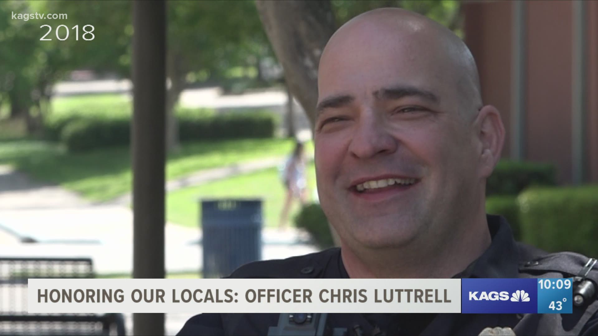 How a local police officer worked to make a difference on campus and the lives of its students.