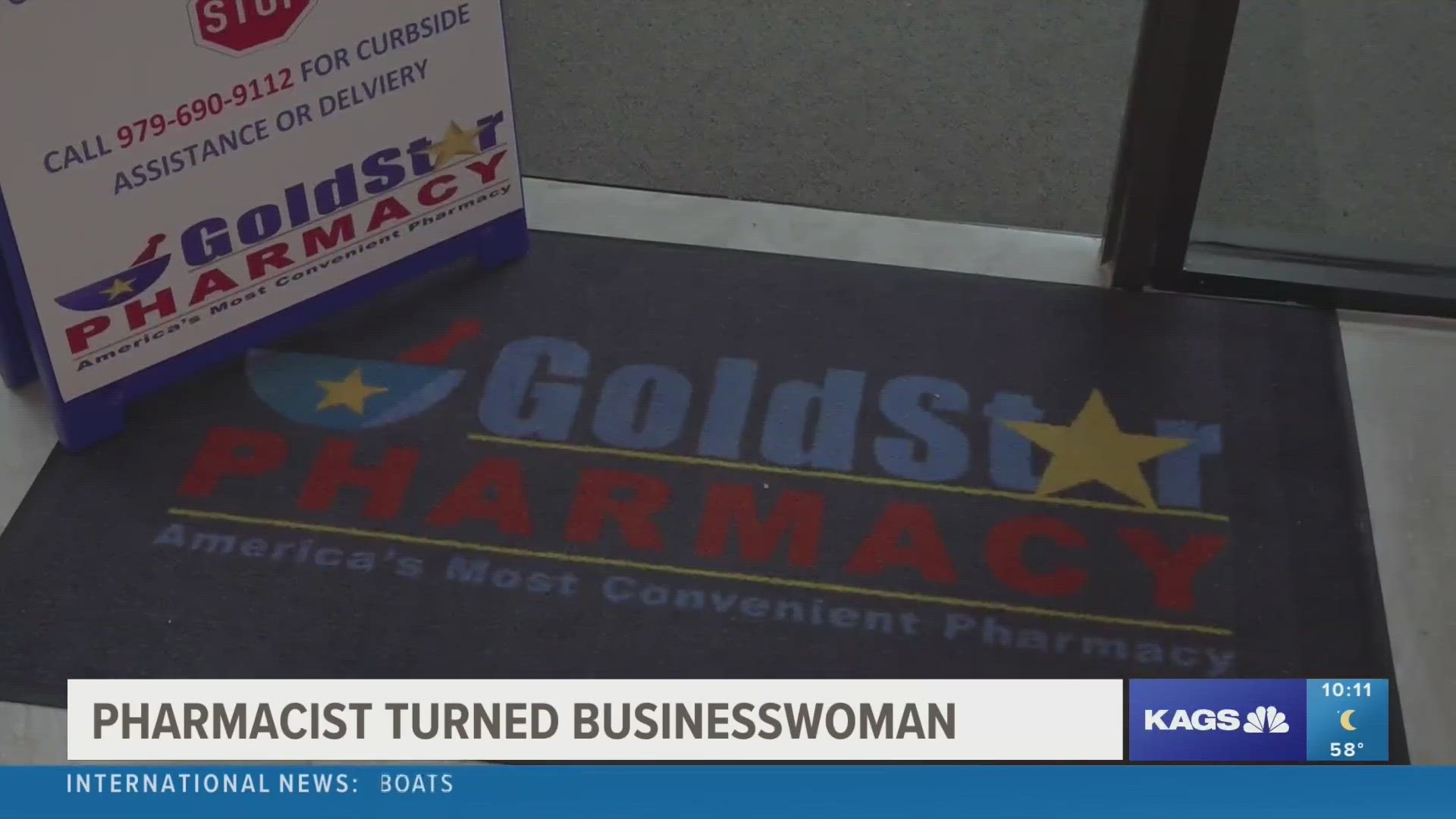 Bessum Oben the owner of Goldstar Pharmacy, spoke on key factors for new and first-time business owners.