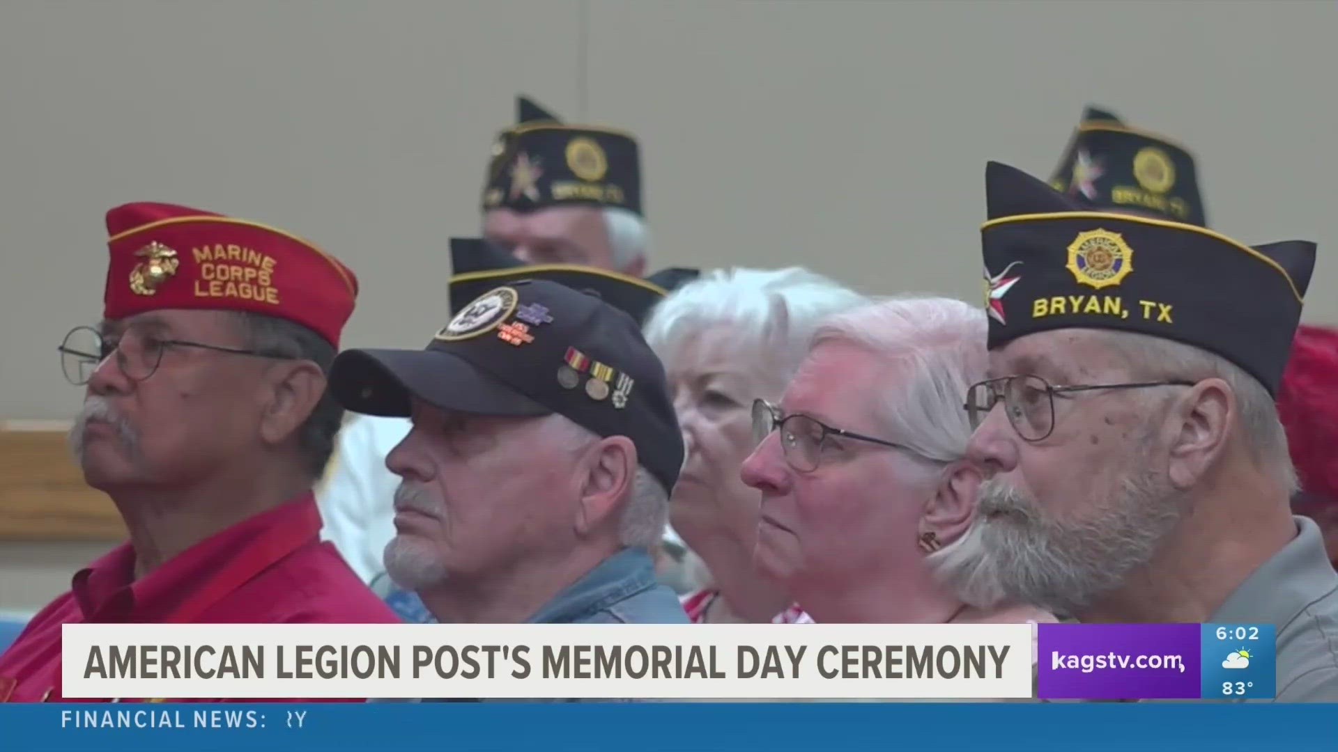 "Even if you're not in the military, or none of your family members were, it still affects you because it keeps our country free," said Commander Dale Hutchcraft.