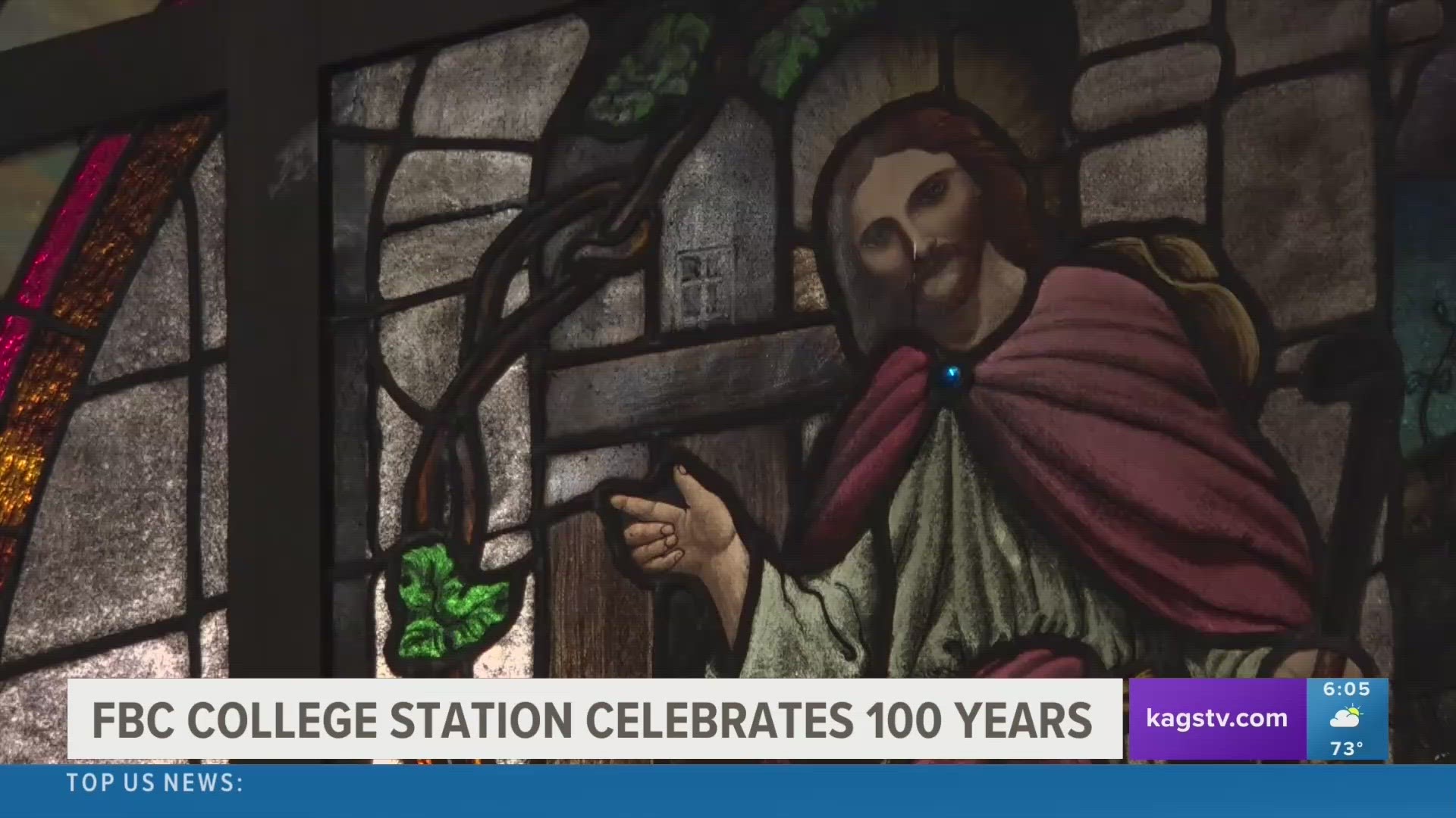 The church celebrated their 100-year anniversary at their Easter service in April.
