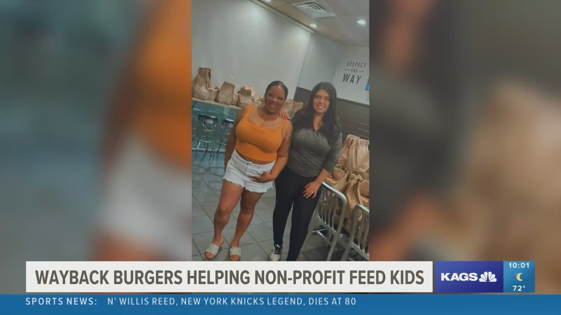 Anointed Abilities, a youth social program in the Brazos Valley, has partnered with Wayback Burgers to help feed kids in their summer program.