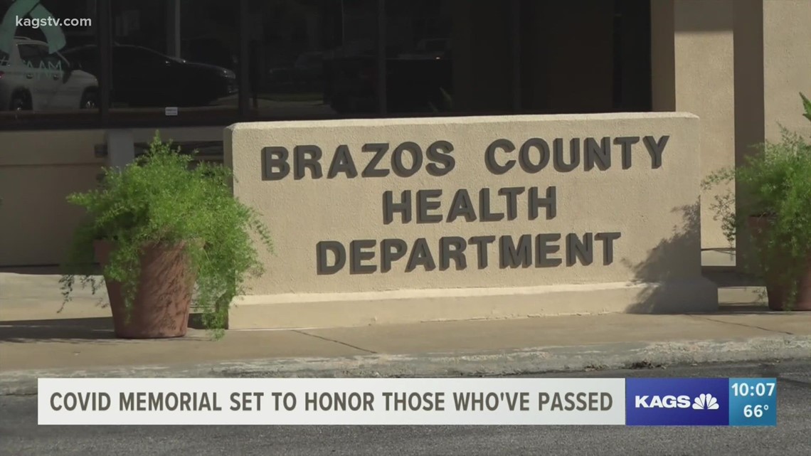 Brazos County Health District organizes COVID memorial event