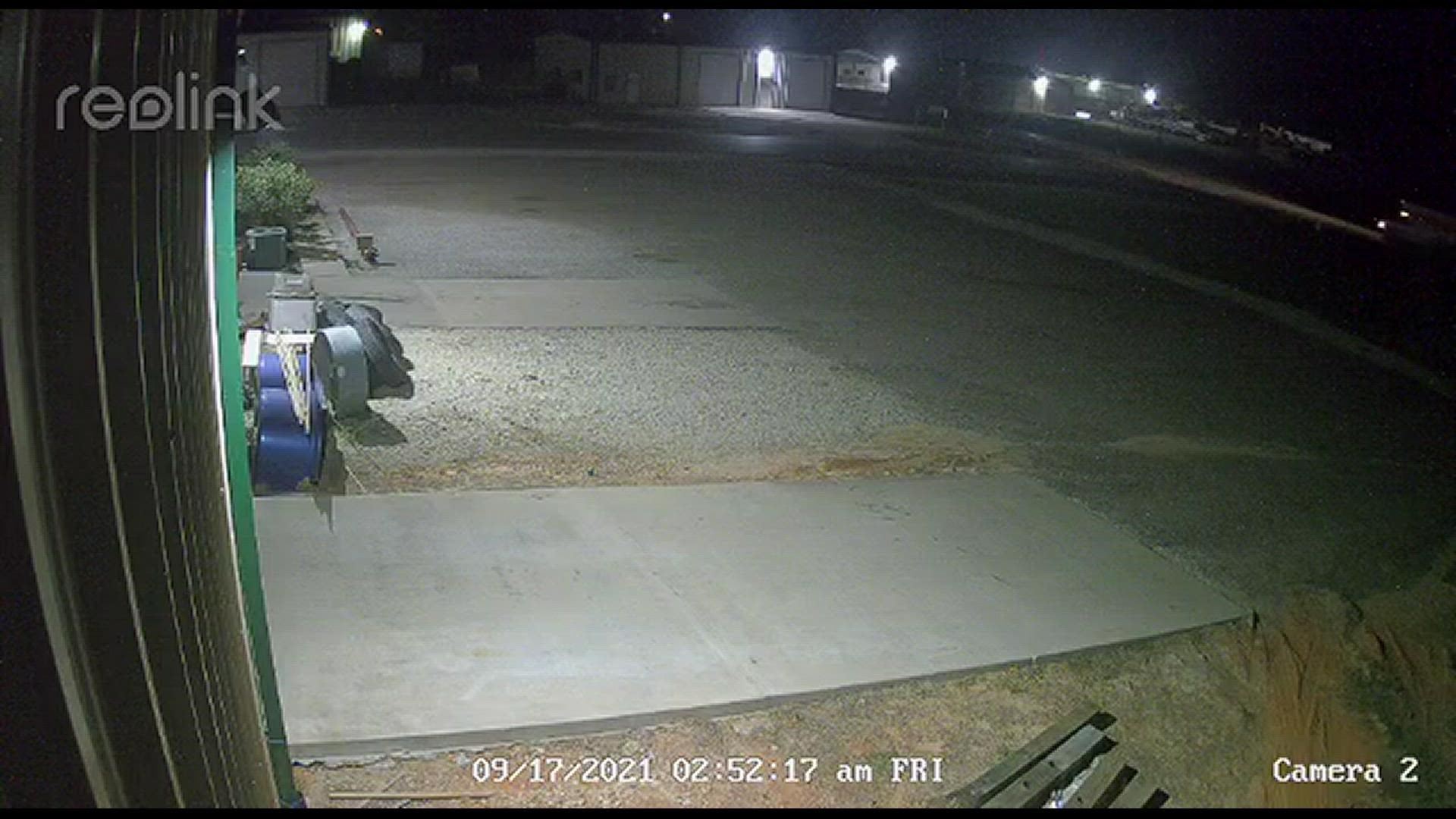 Do you know something about this crime? The Brazos County Sheriff's Office is seeking information on this tire theft from a business on Crosswind Drive.