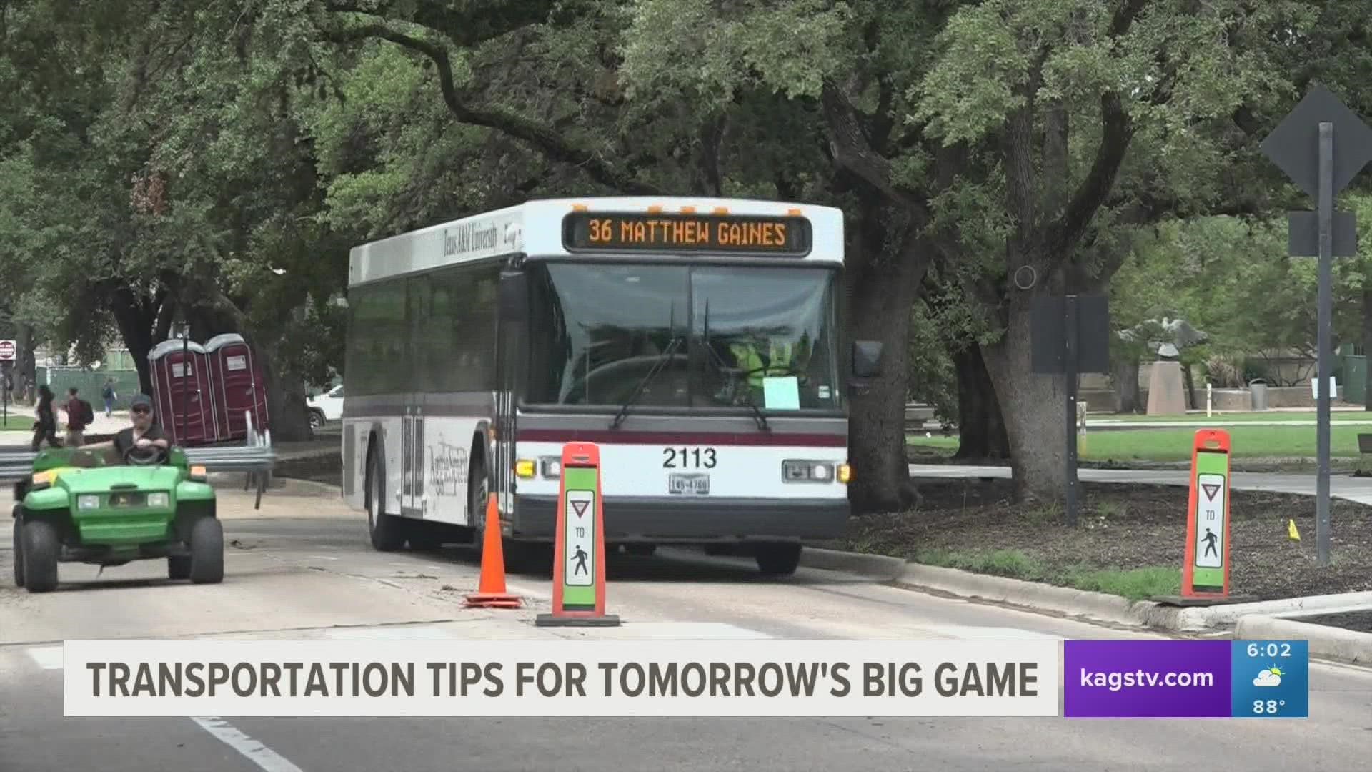 The start of the new college football season is here in Aggieland, and KAGS TV has compiled tips to help you get to Kyle Field in time for kickoff.