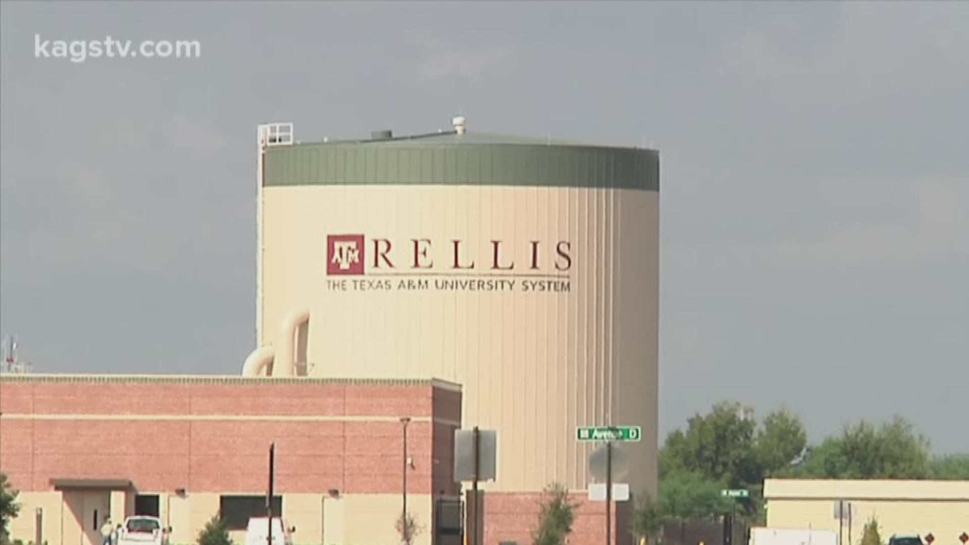 The first A&M system owned building was topped-off at the Specialty Complex this morning.