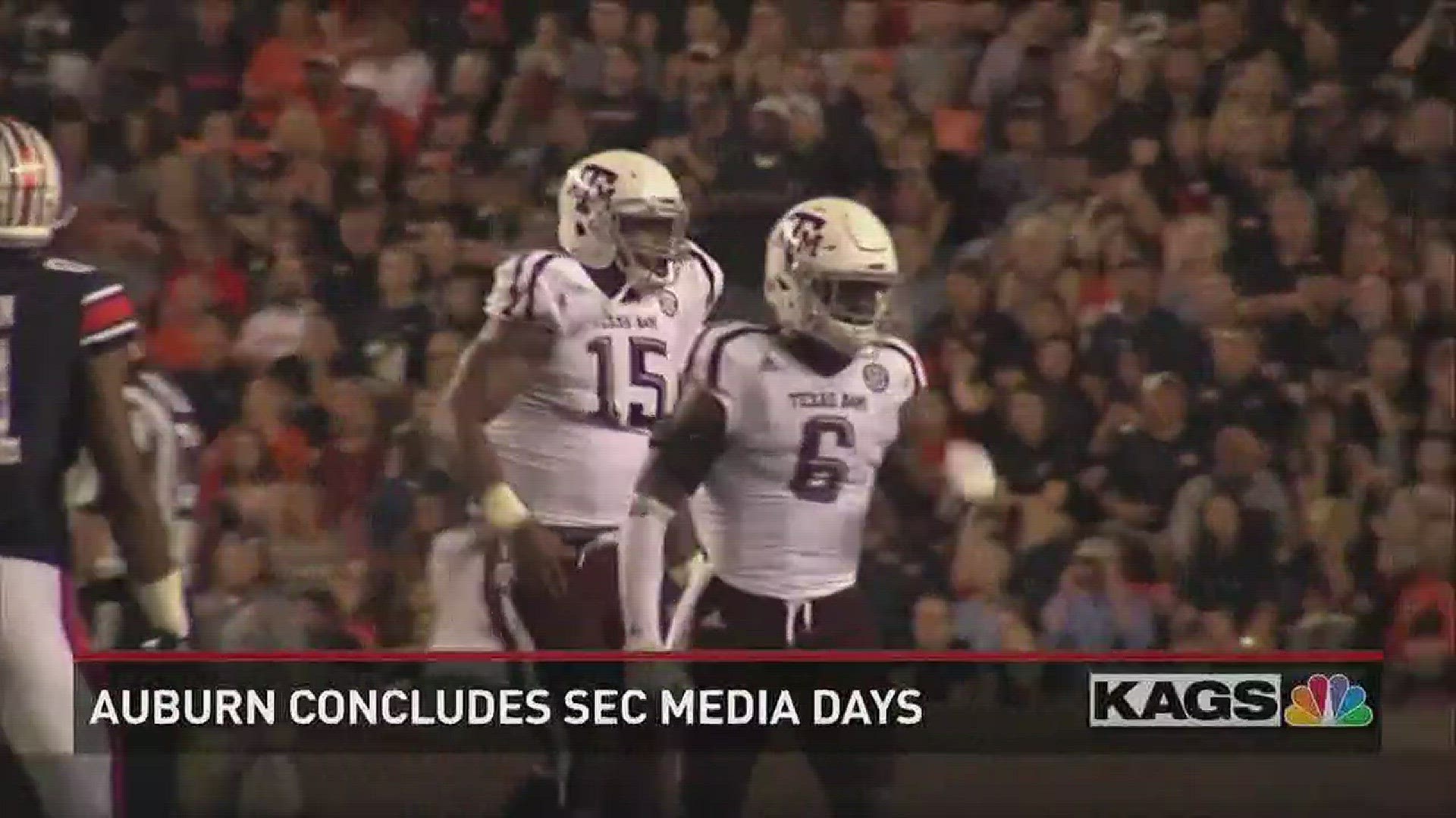 Auburn concludes the media days.
