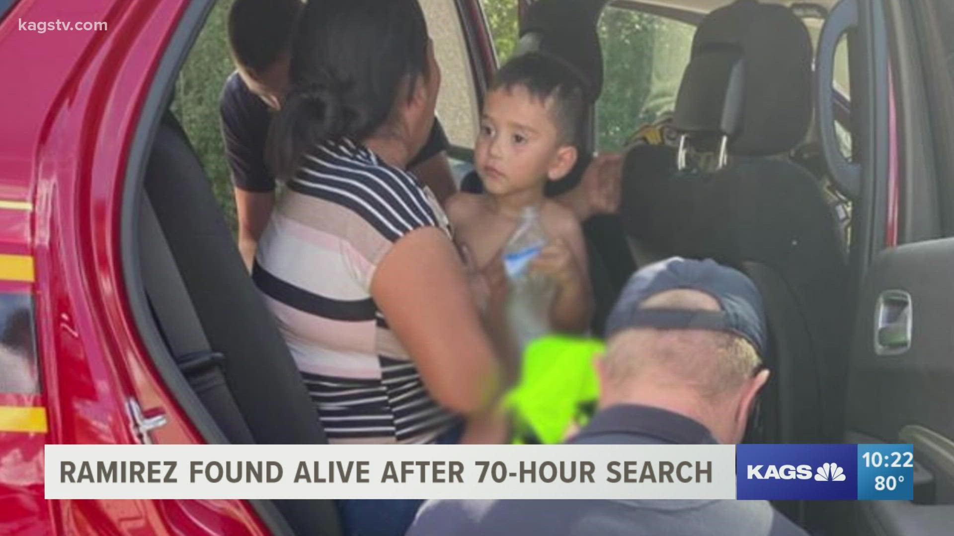 After nearly four days, Christopher Ramirez, 3, has been found. Here's a summary of the ordeal.