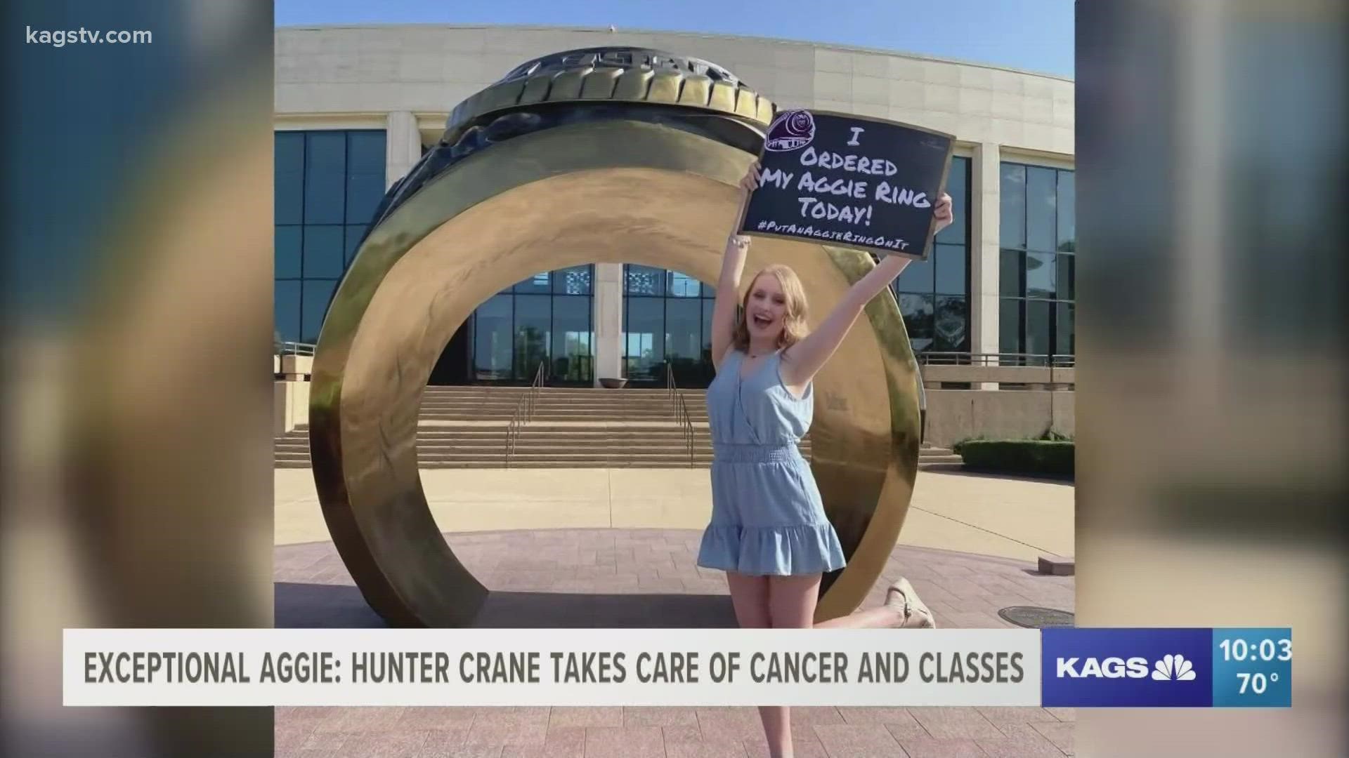 Hunter Crane was just a regular student looking forward to her last few semesters of college when her life changed forever.