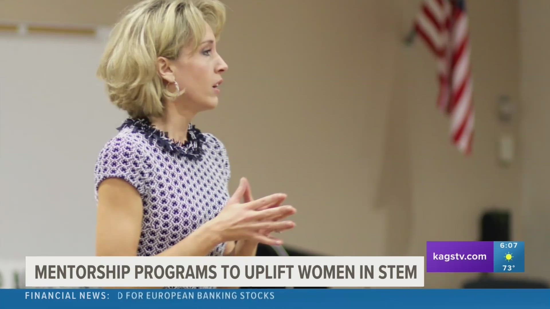 Monica Eaton, a business leader in the tech world, is creating mentorship programs to provide more opportunities for women in STEM.