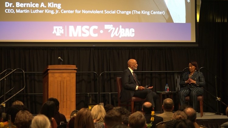 Texas A&M welcomed Bernice King to Aggieland for Dr. Martin Luther King Jr. Breakfast