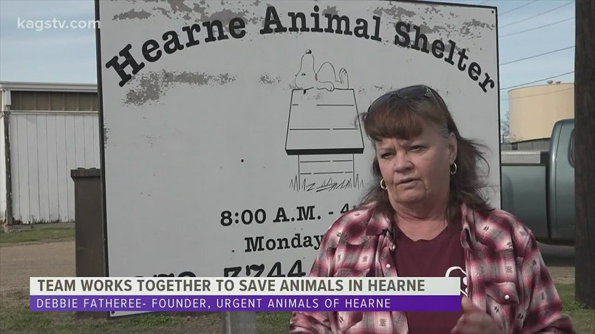 Tonight we highlight some of the people in our community that have dedicated their lives to saving animals. Urgent Animals of Hearne out in Robertson county and their team of volunteers work endless hours to get these animals off the streets.