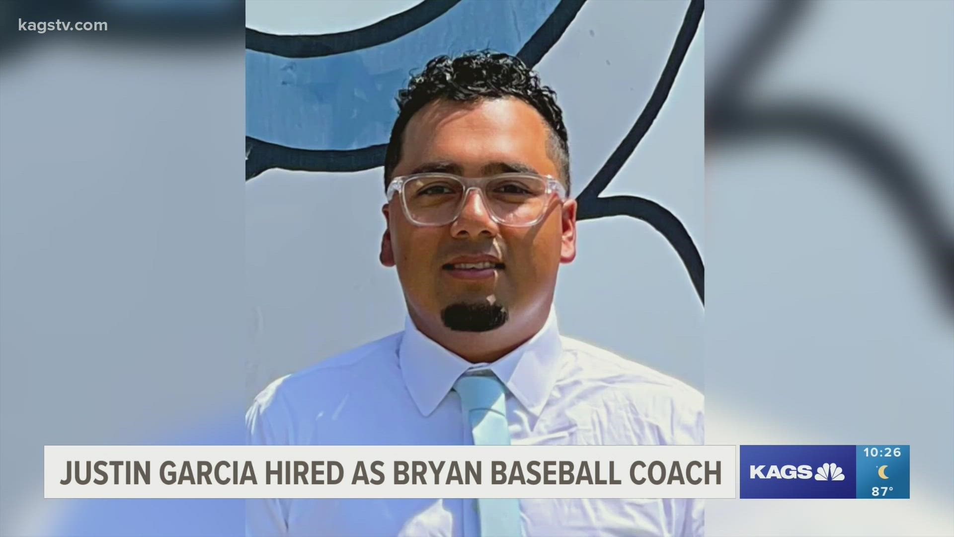 Garcia joins the Vikings after spending the last five years as a varsity assistant at A&M Consolidated High School.