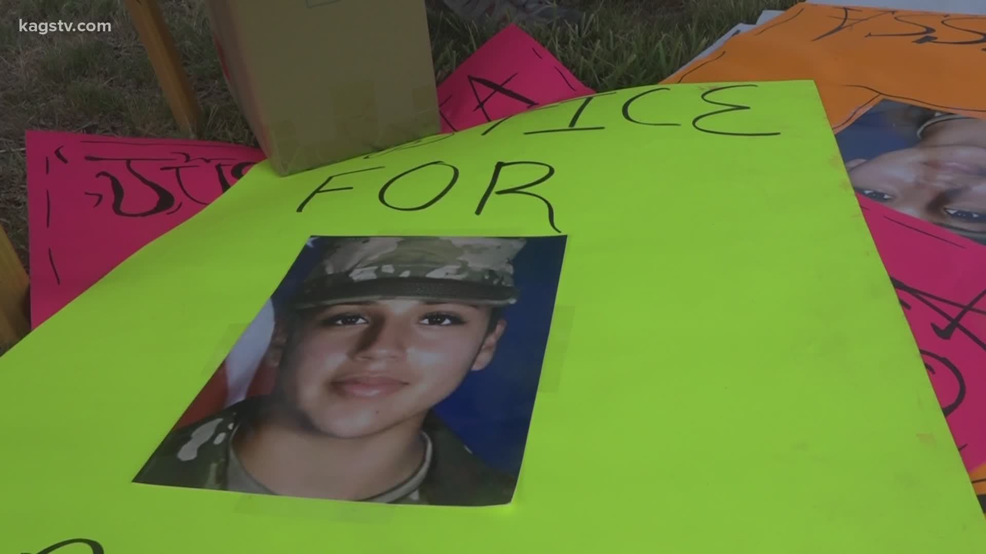 Protest held for Vanessa Guillen in College Station
