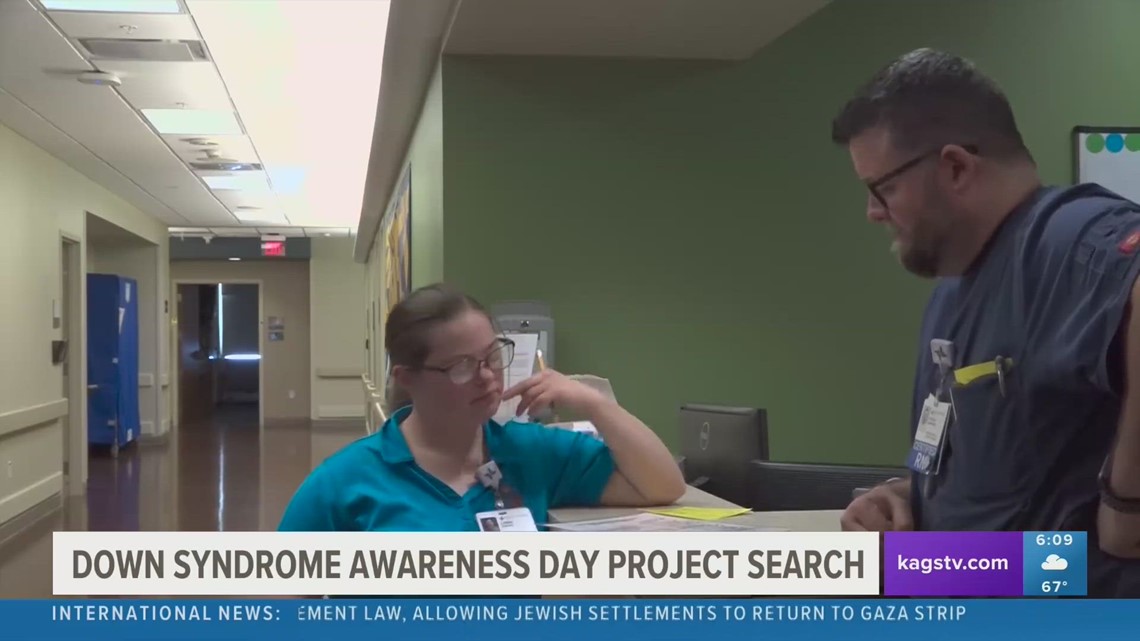 Baylor Scott & White's Project Search program prepares individuals with Down syndrome for the workforce