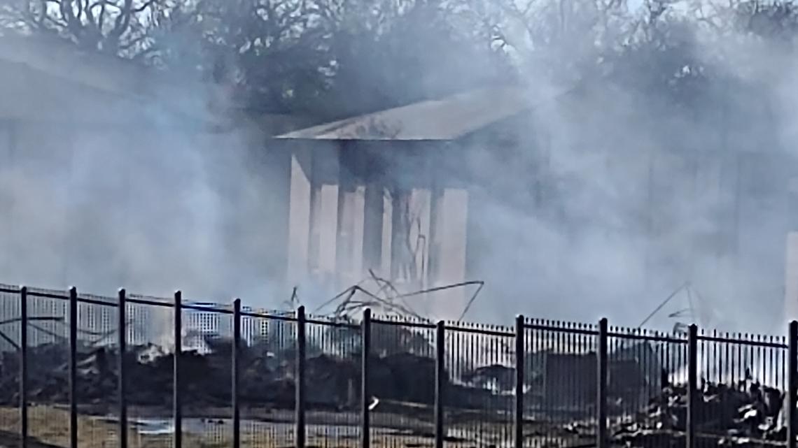 Columbus Village Apartments fire in Hearne