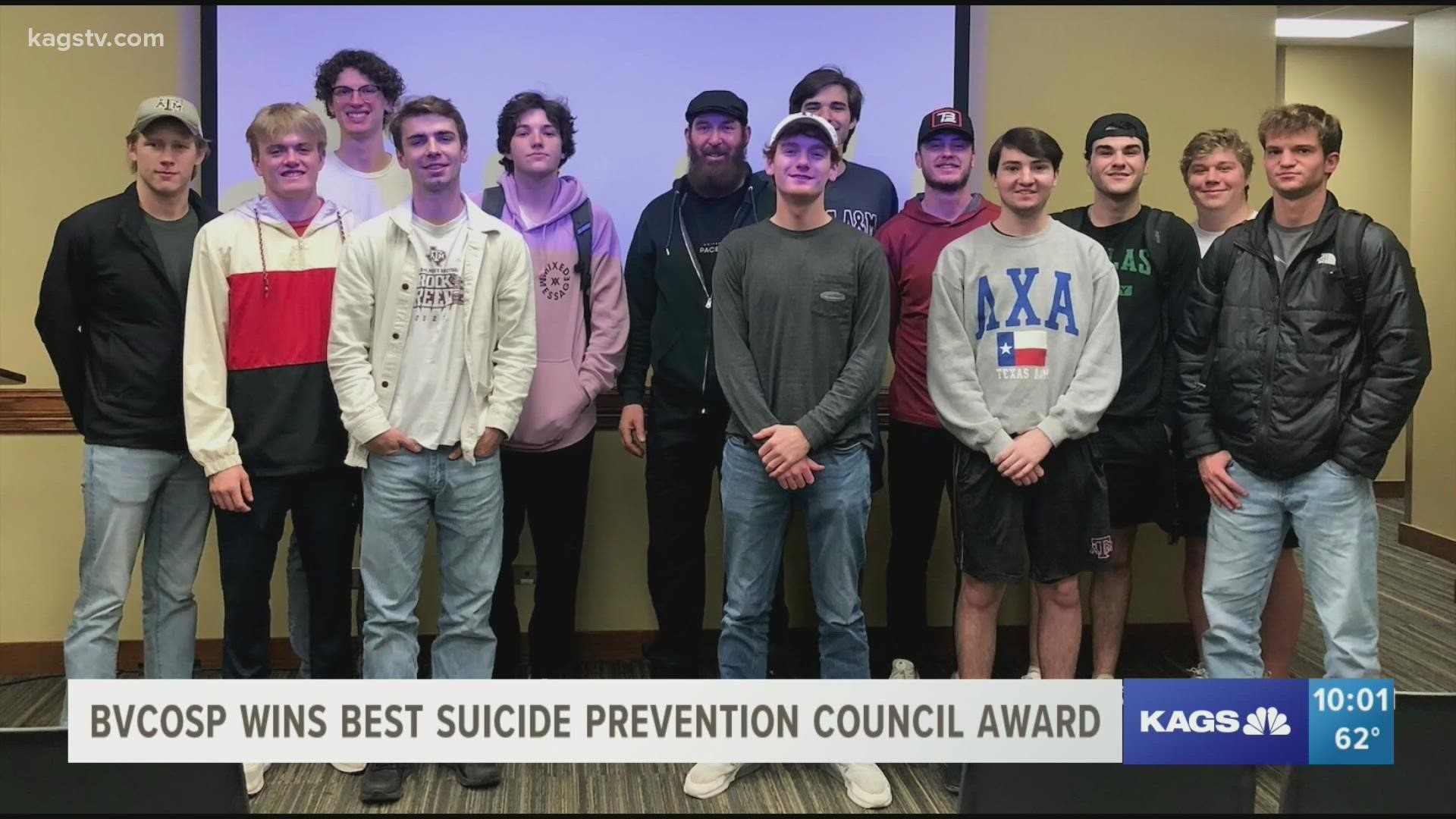 If you ask anyone from the Brazos Valley Coalition on Suicide Prevention, they're just getting started.