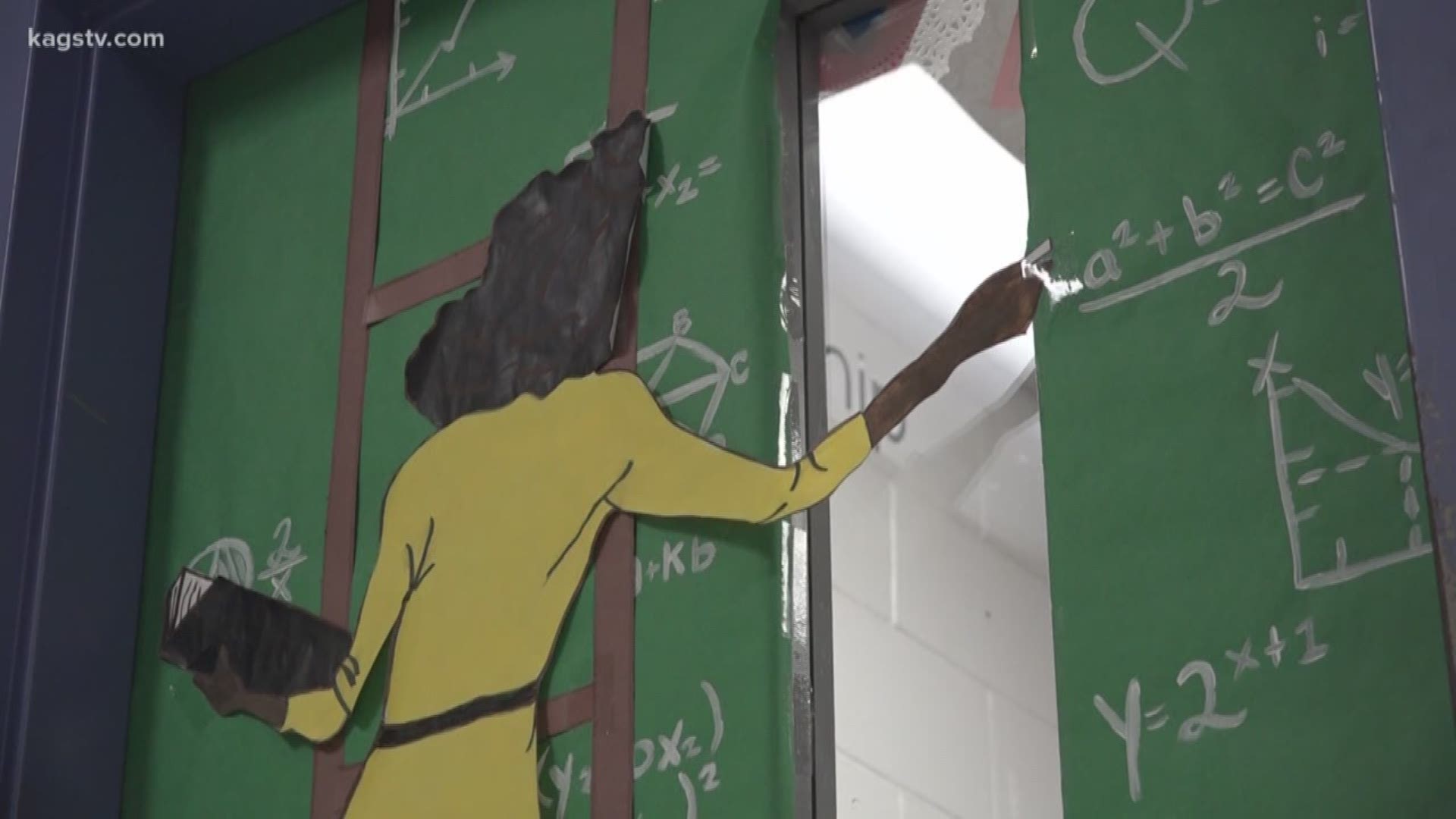 A Bryan High School teacher has caught some major attention for her door decorations for black history month. Even being recognized by those who were close to the person its honoring.