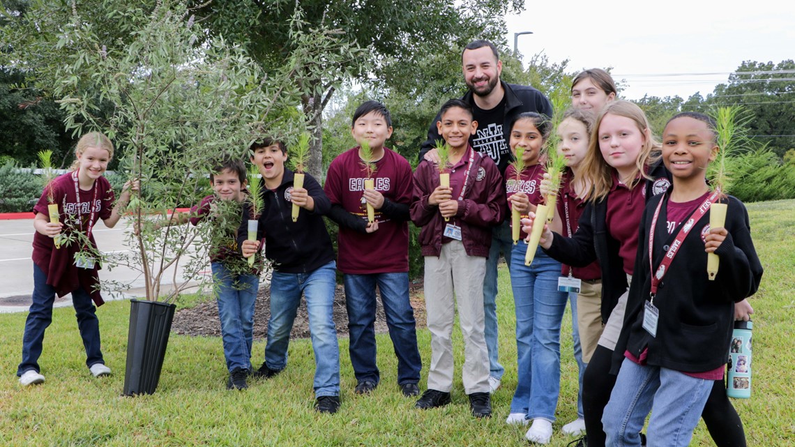 Texas Arbor Day celebrations emphasize the importance of trees