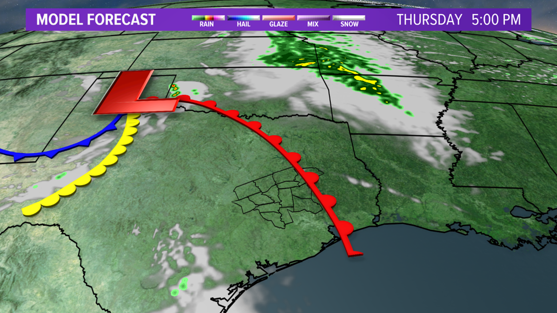 Second, Stronger Cold Front Moves In Late-week. Plus, Tropical Tr ...