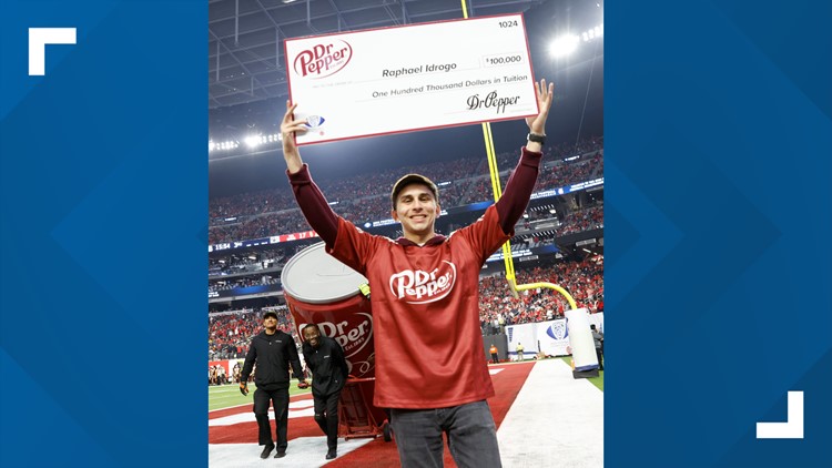 Texas A&M student takes home $100K at the PAC-12 Dr Pepper Tuition Giveaway