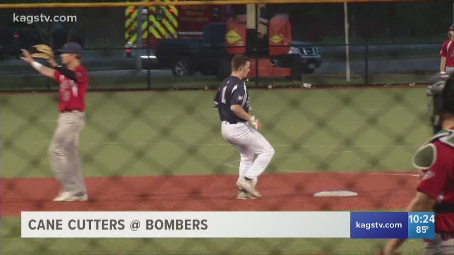 The Bombers defeated the Cane Cutters 8-1.