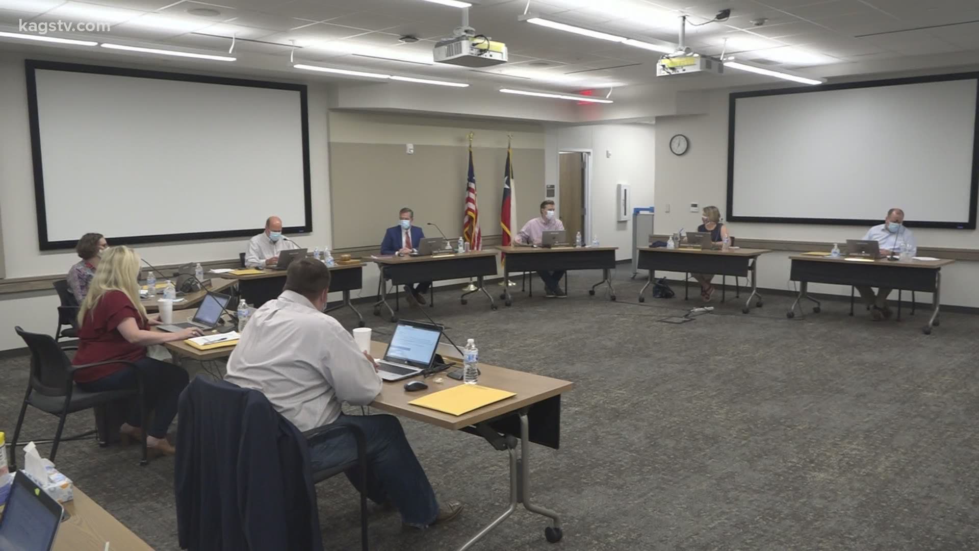The Board of Trustees and district administration discussed collaborations, mask requirements, among other items at Tuesday meeting.