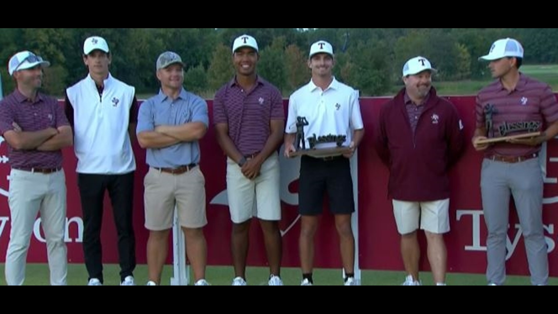 A&M men's golf wins Blessings Collegiate Invitational in record
