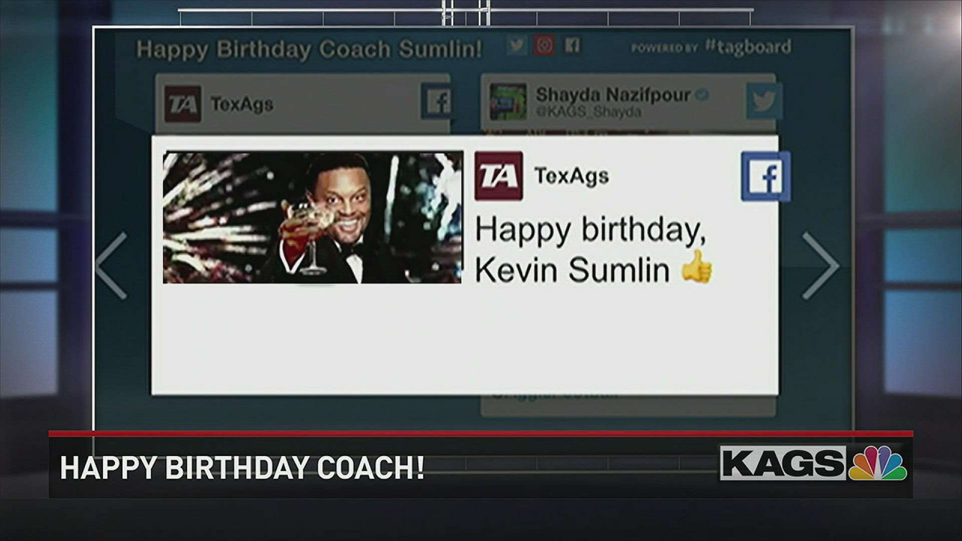 Birthday wishes for Coach Sumlin.